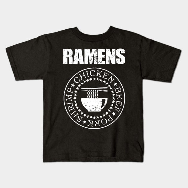 Ramens Parody Kids T-Shirt by kaulang